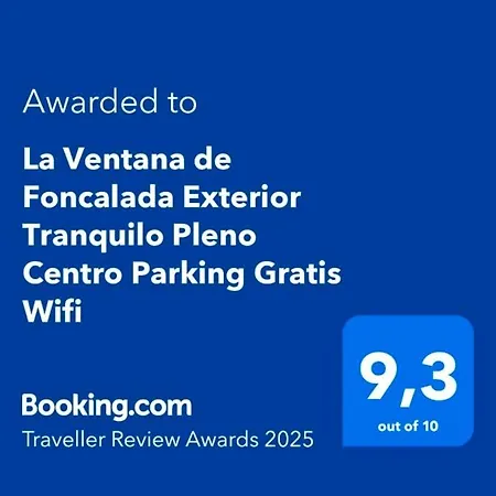 La Ventana De Foncalada Exterior Tranquilo Pleno Centro Parking Gratis Wifi アパート